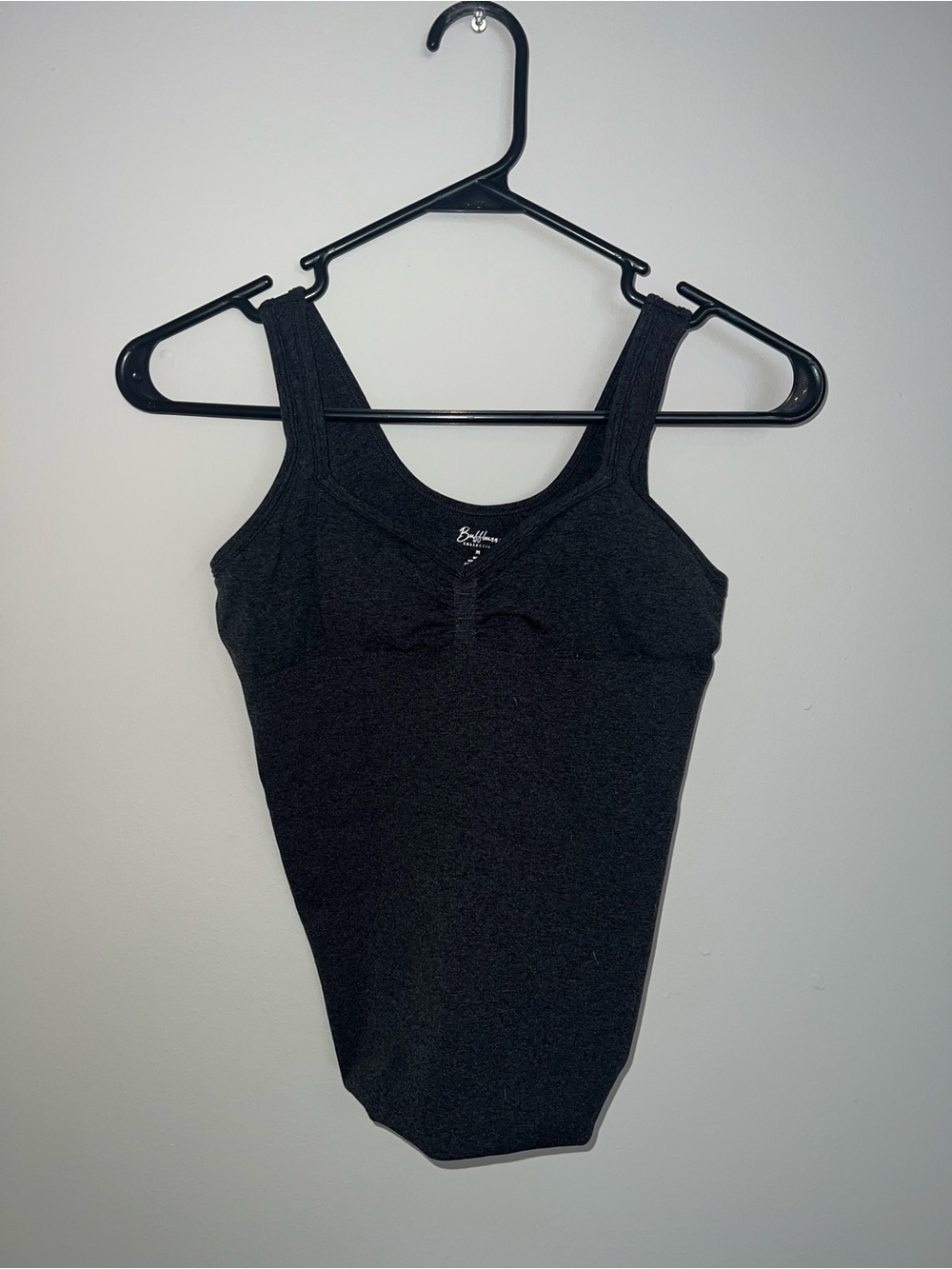 Buffbunny Miracle Hip Tank - Charcoal